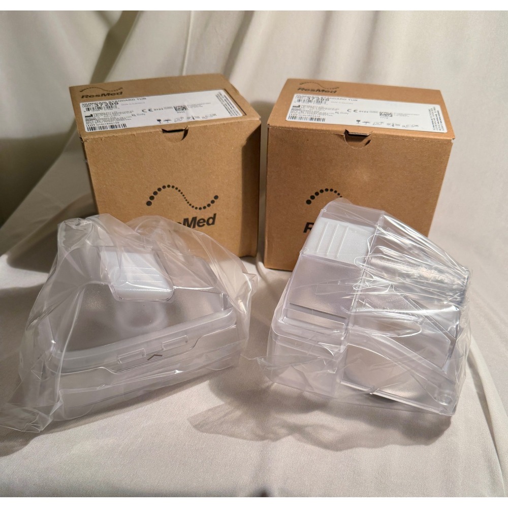 New ResMed HumidAir Standard Tub 37299 AirSense 10 AirCurve Water Chamber 2 Pack